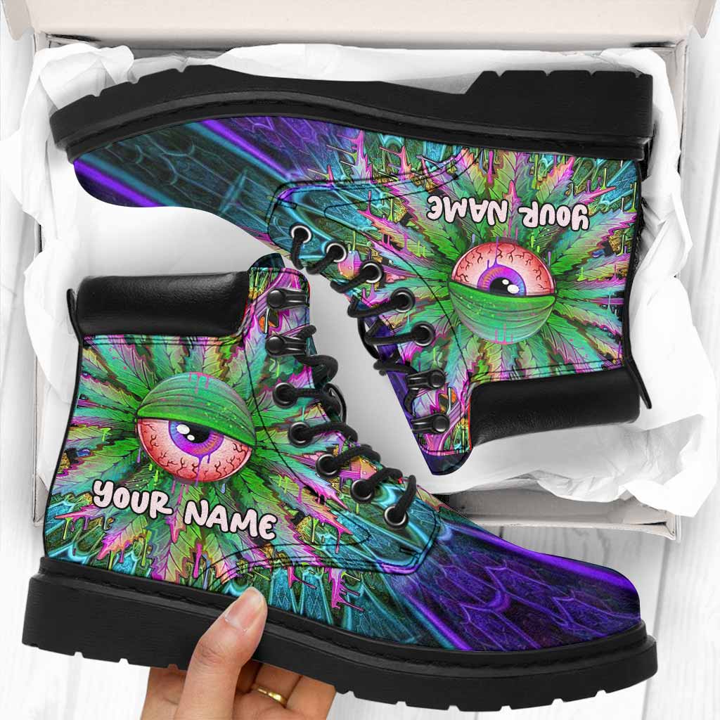 JWFancy Magic Leaf Magic Eye Boots Shoes For Men And Women
