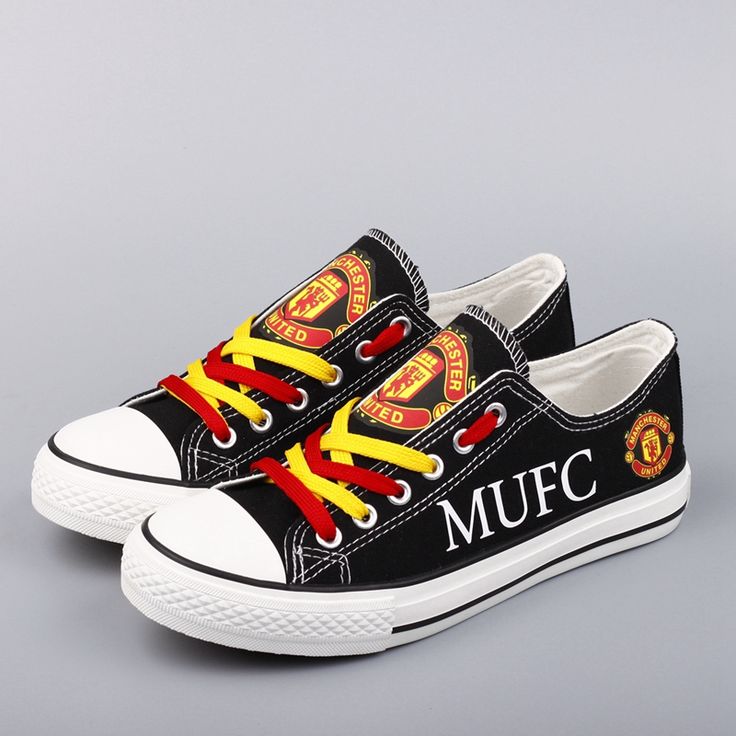 JWFancy Manchester City Low Top Canvas Sneakers Shoes For Men And Women