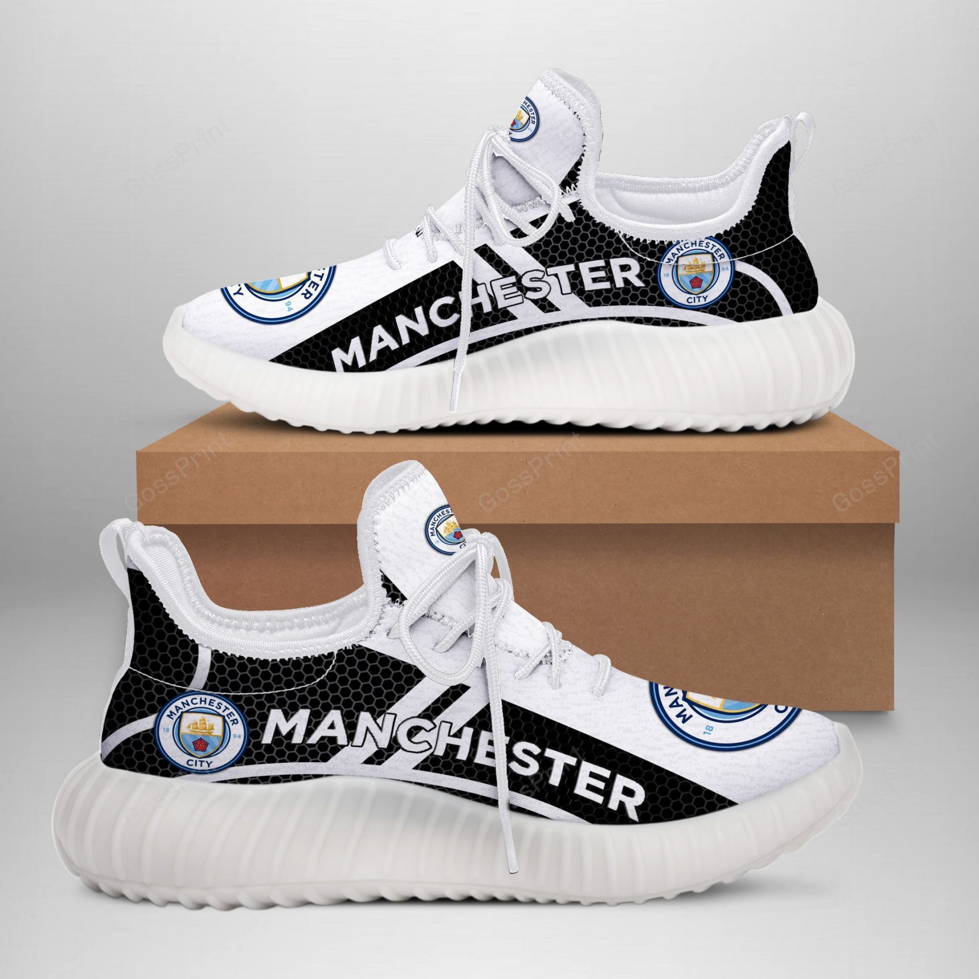 JWFancy Manchester City Reze Sneakers Shoes For Men And Women
