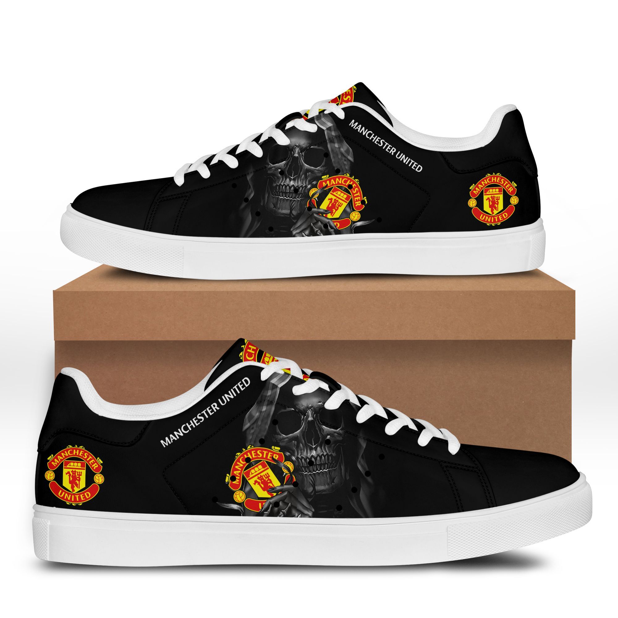 JWFancy Manchester City Skate Stan Shoes Sneakes For Men And Women