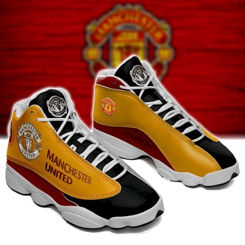 JWFancy Manchester United AJ13 Sneakers Shoes For Men And Women