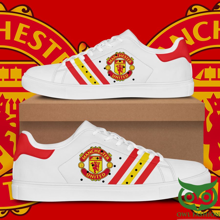 JWFancy Manchester United Skate Stan Shoes Sneakes For Men And Women
