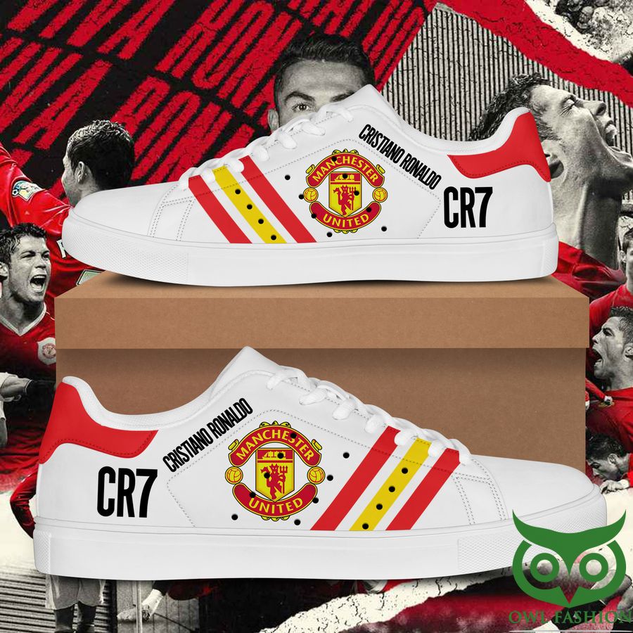 JWFancy Manchester United Skate Stan Shoes Sneakes For Men And Women