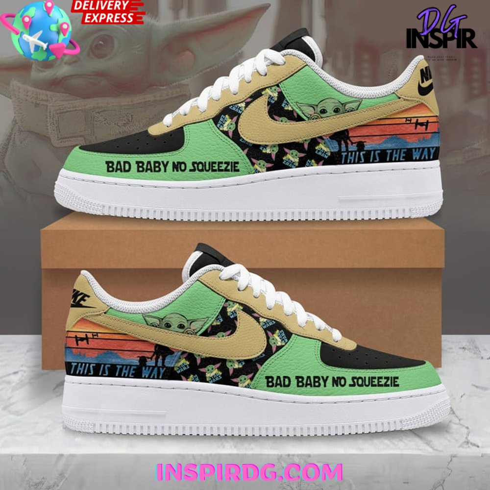 JWFancy Mandalorian & Grogu Air Low-Top Sneakers Shoes For Men And Women