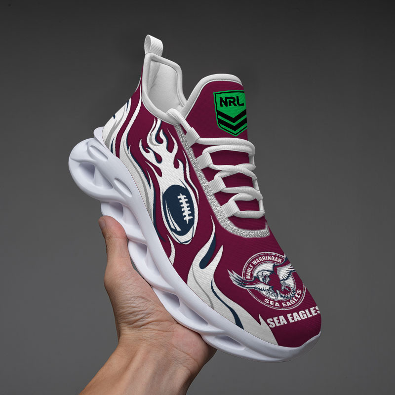 JWFancy Manly Warringah Sea Eagles Max Soul Shoes Sneakers For Men And Women