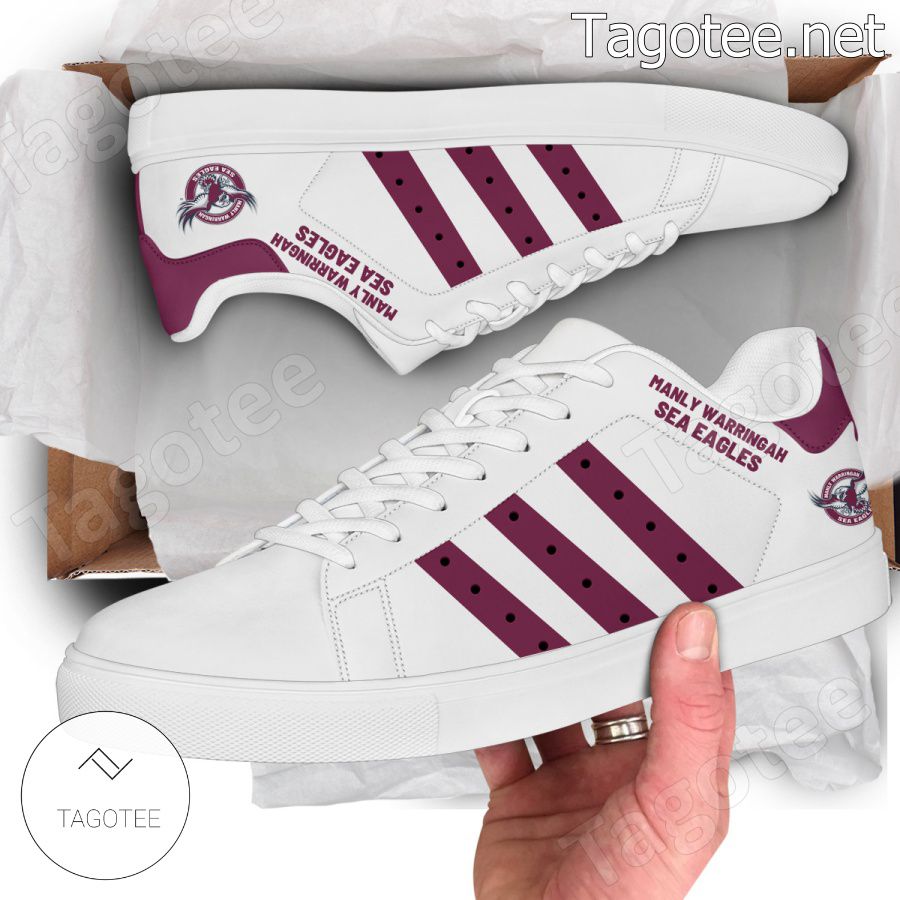 JWFancy Manly Warringah Sea Eagles Skate Stan Shoes Sneakes For Men And Women