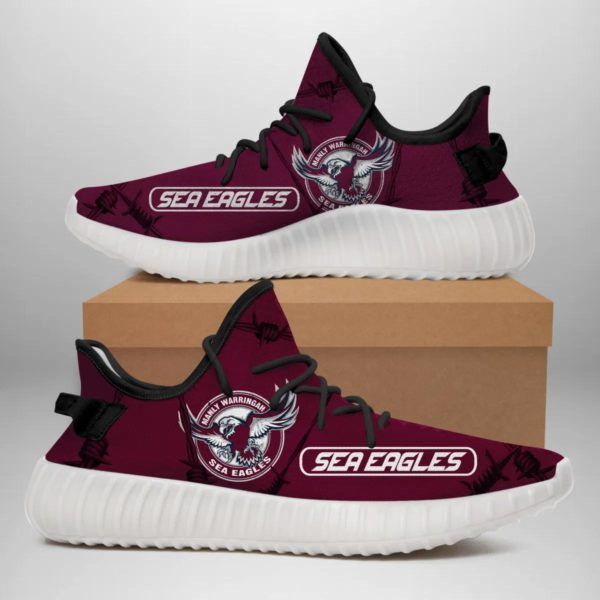 JWFancy Manly Warringah Sea Eagles Yeezy Boost Shoes For Men And Women