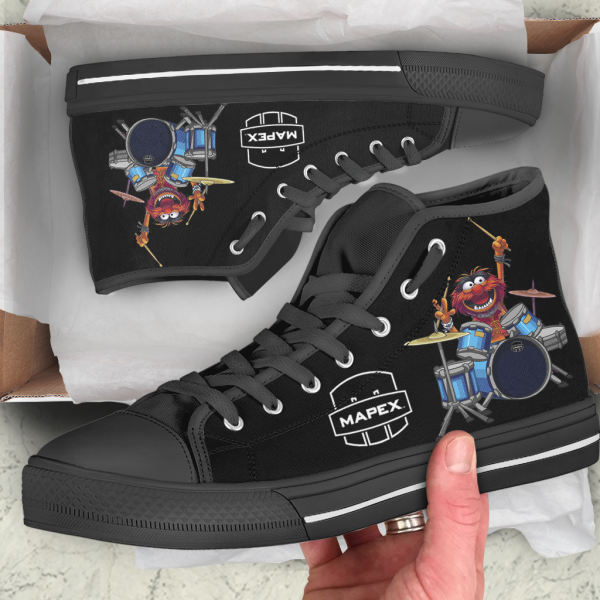 JWFancy Mapex Drums High Top Canvas Sneakers Shoes For Men And Women