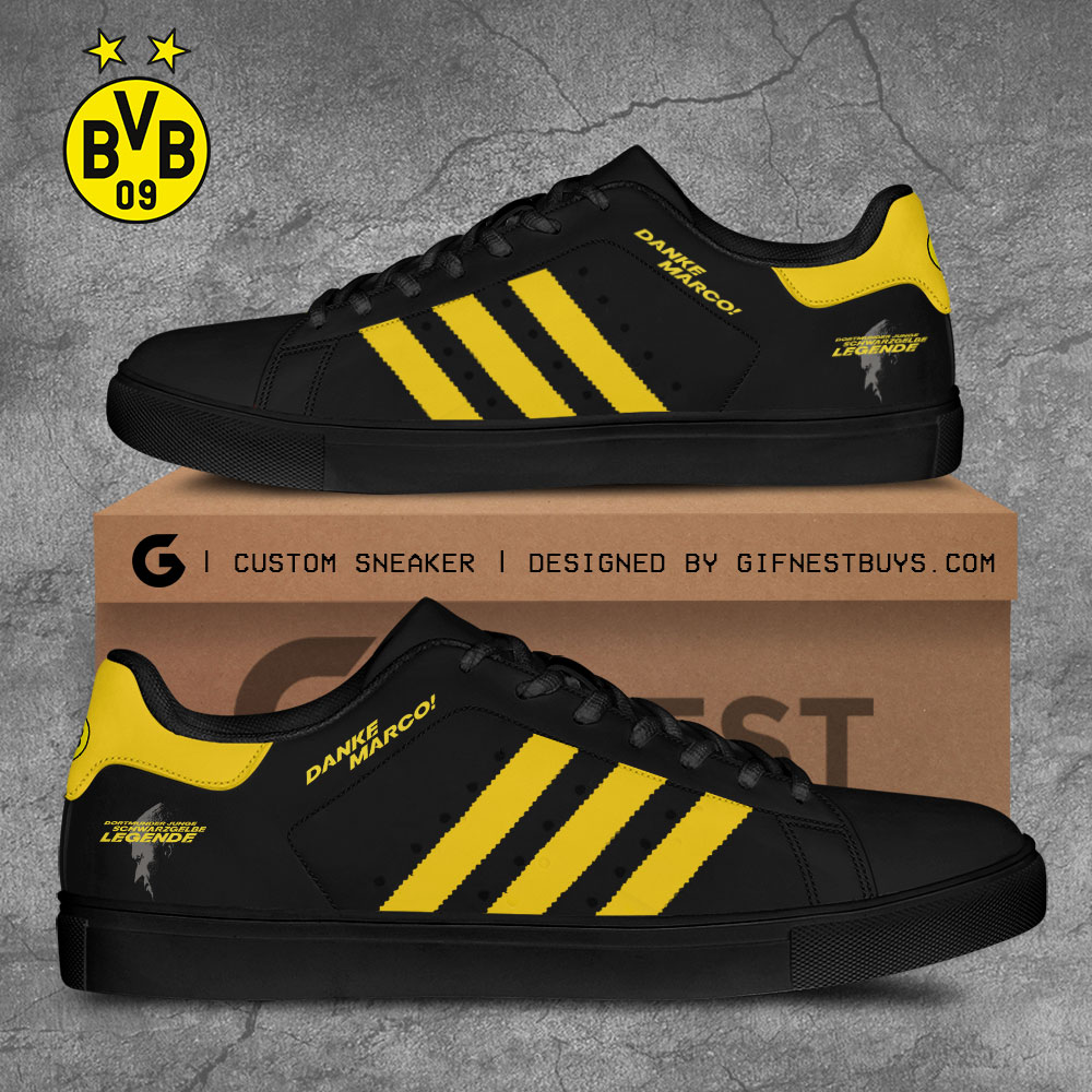 JWFancy Marco Reus x Borussia Dortmund Skate Stan Shoes Sneakes For Men And Women