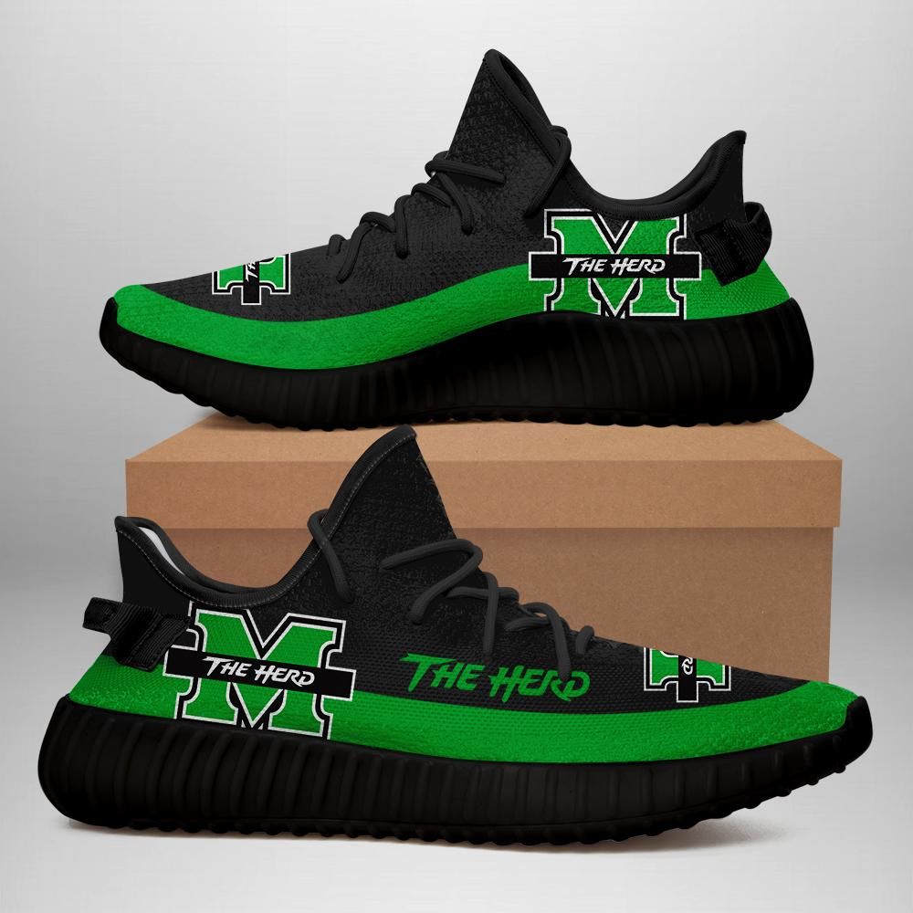 JWFancy Marshall Thundering Herd Yeezy Boost Shoes For Men And Women