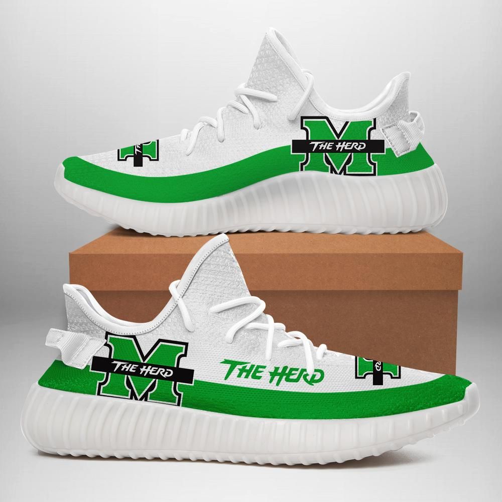 JWFancy Marshall Thundering Herd Yeezy Boost Shoes For Men And Women