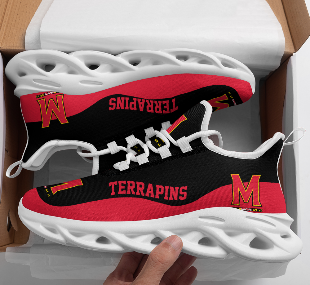 JWFancy Maryland Terrapins Max Soul Shoes Sneakers For Men And Women
