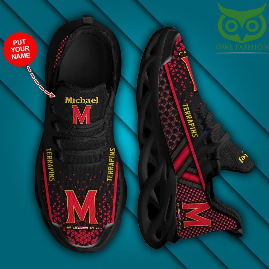 JWFancy Maryland Terrapins Max Soul Shoes Sneakers For Men And Women