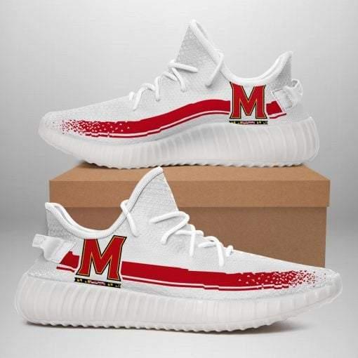 JWFancy Maryland Terrapins Yeezy Boost Shoes For Men And Women