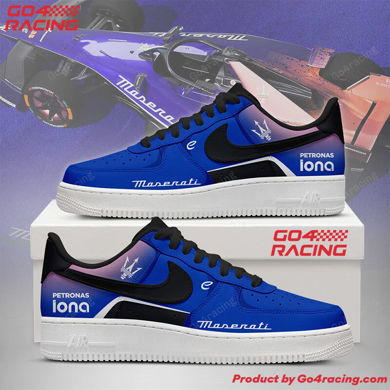 JWFancy Maserati MSG Air Low-Top Sneakers Shoes For Men And Women