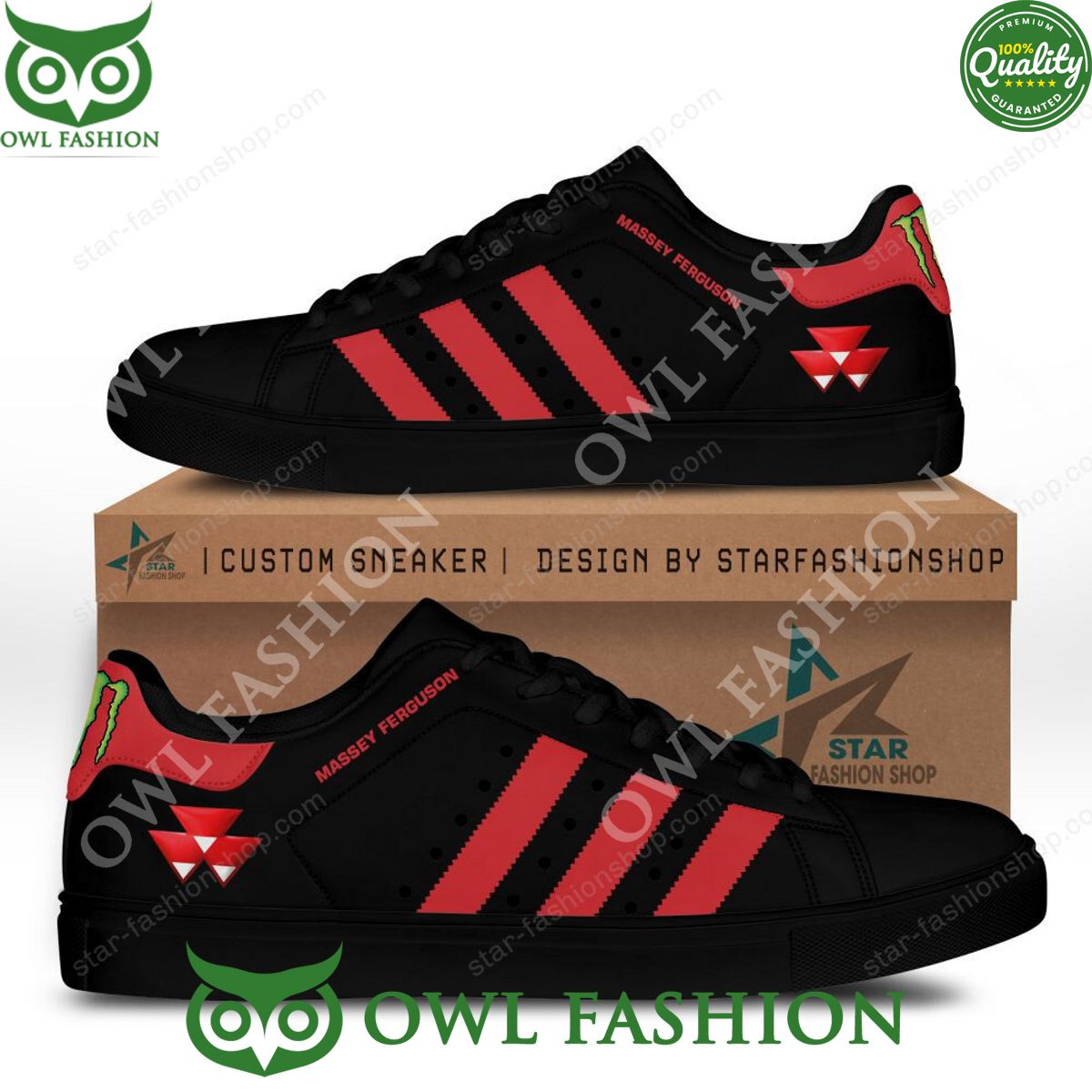 JWFancy Massey Ferguson Skate Stan Shoes Sneakes For Men And Women