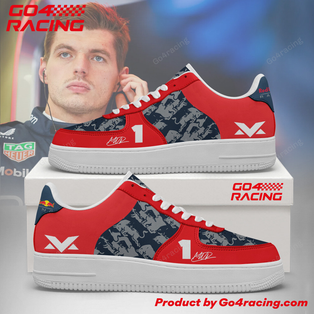 JWFancy Max Verstappen - Red Bull Air Low-Top Sneakers Shoes For Men And Women