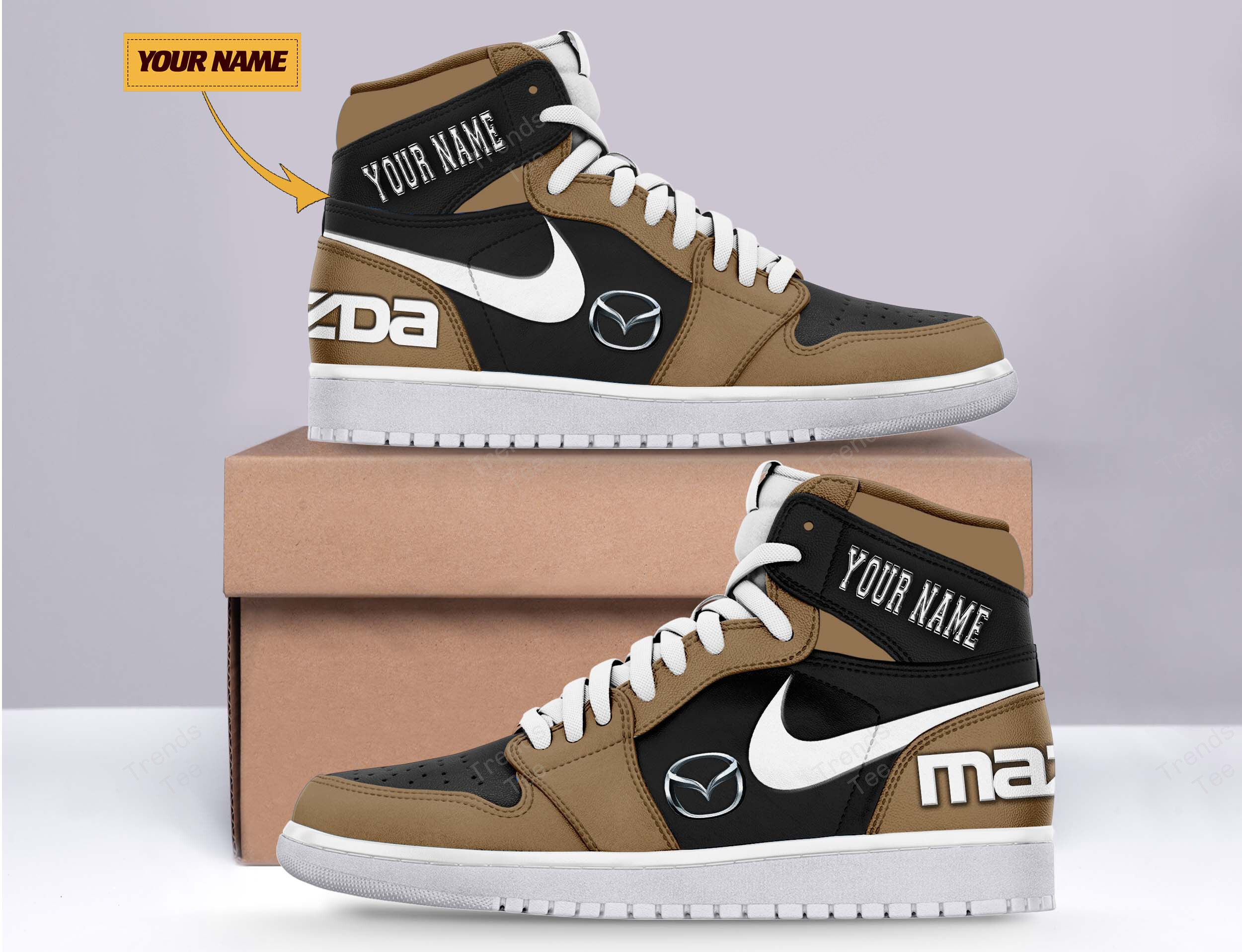 JWFancy Mazda AJ1 High Sneakers Shoes For Men And Women