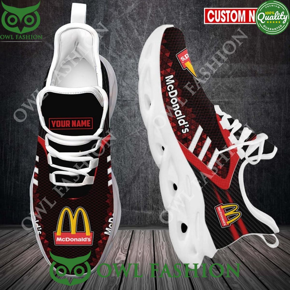 JWFancy McDonald's Max Soul Shoes Sneakers For Men And Women