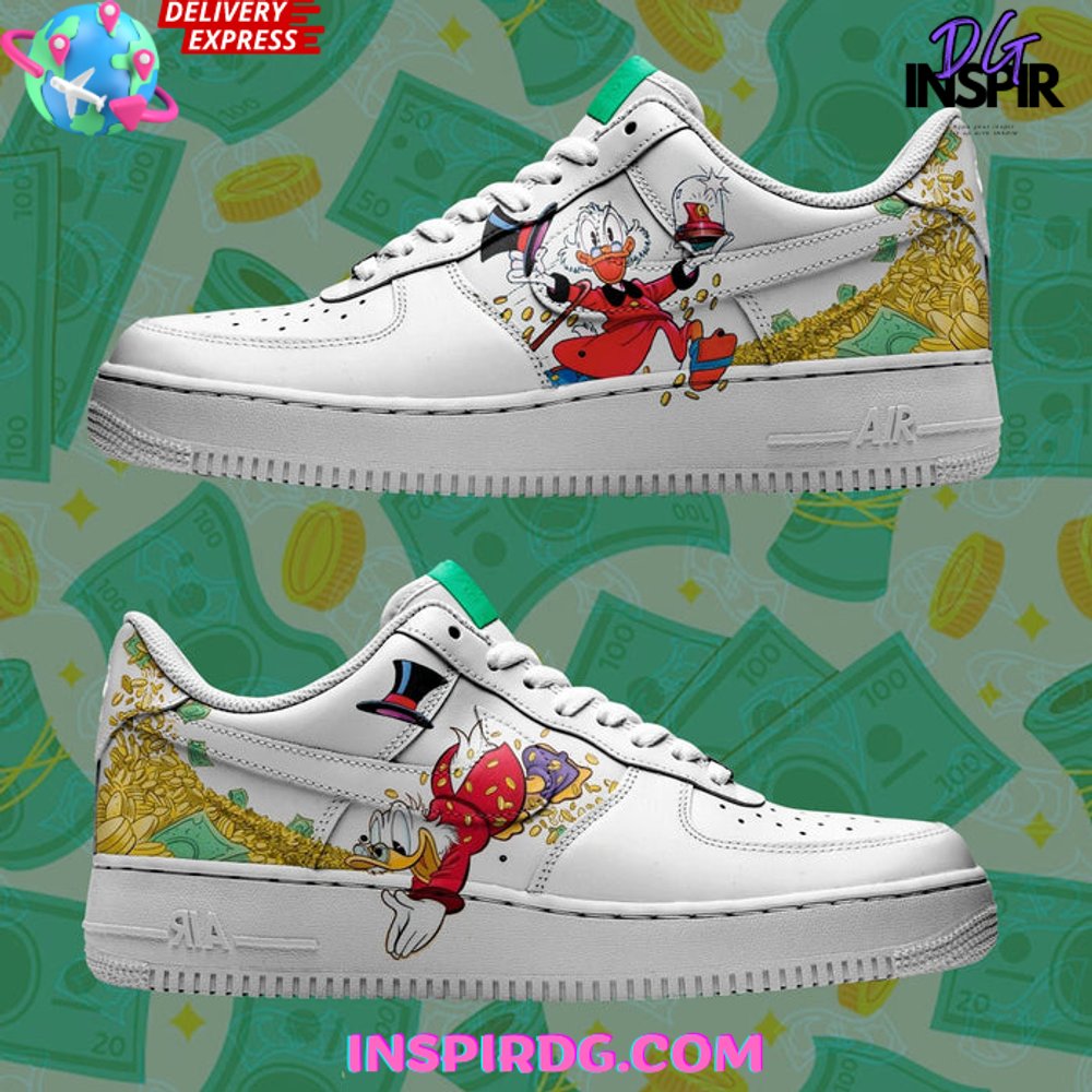 JWFancy McDuck Coins Air Low-Top Sneakers Shoes For Men And Women