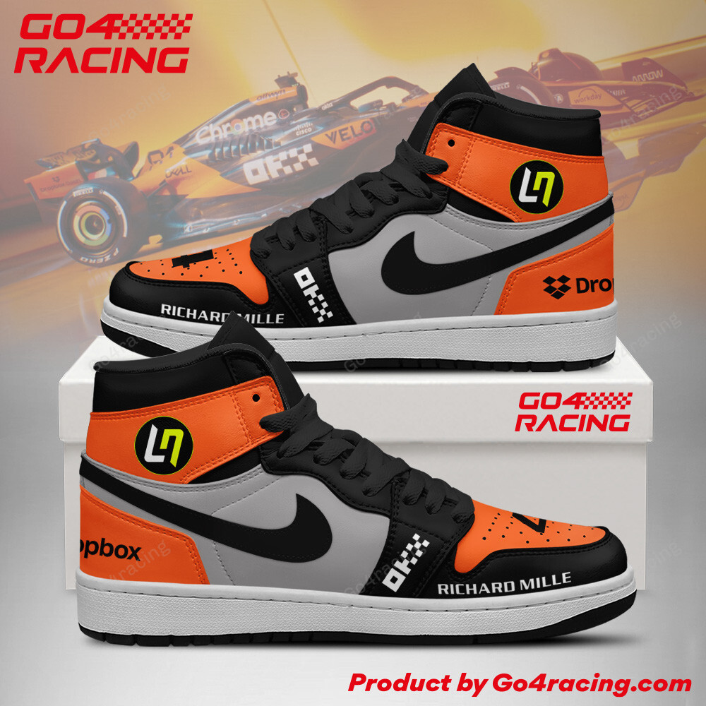JWFancy Mclaren Formula AJ1 High Sneakers Shoes For Men And Women