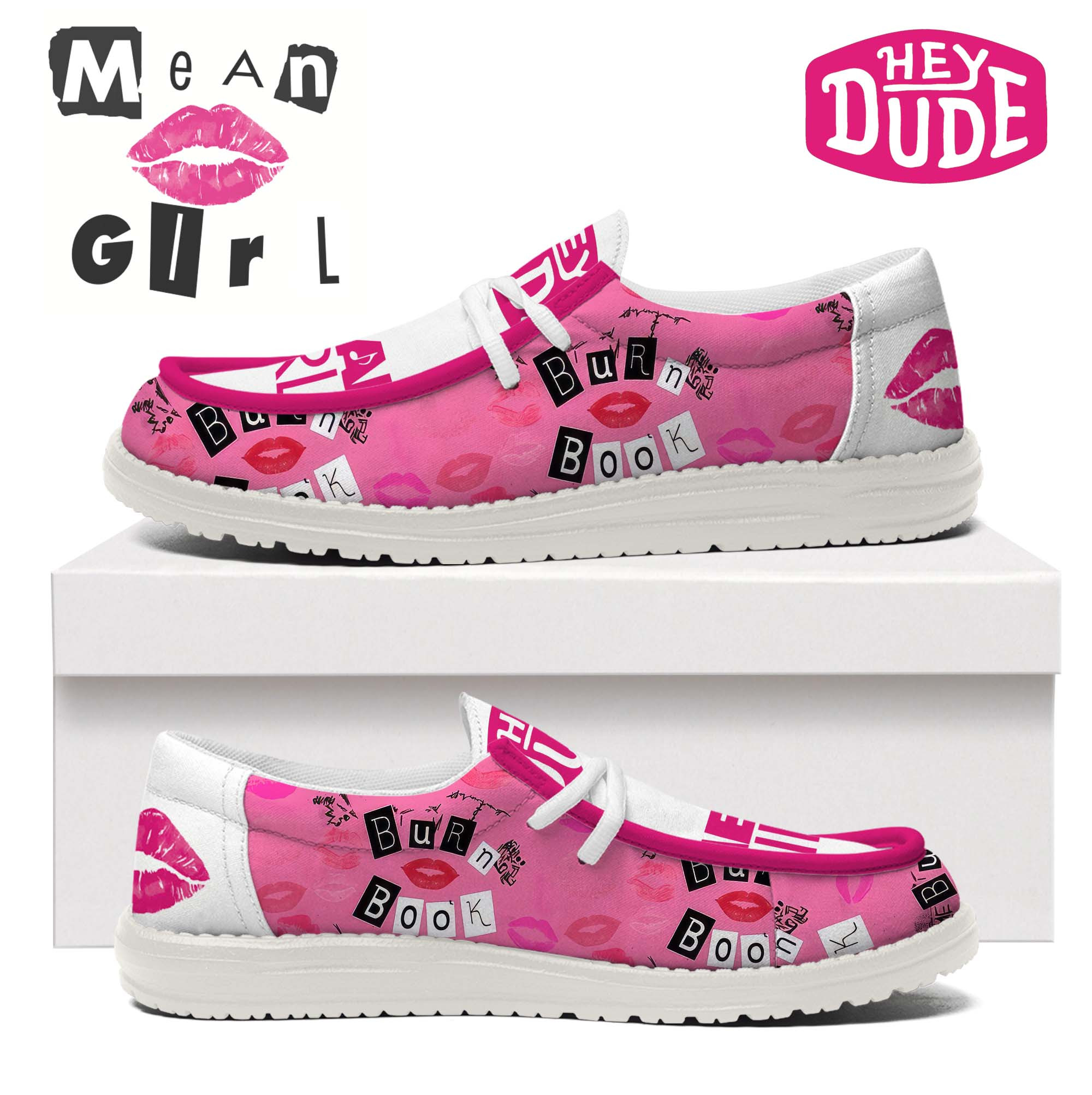 JWFancy Mean Girls – Custom Name Hey Dude