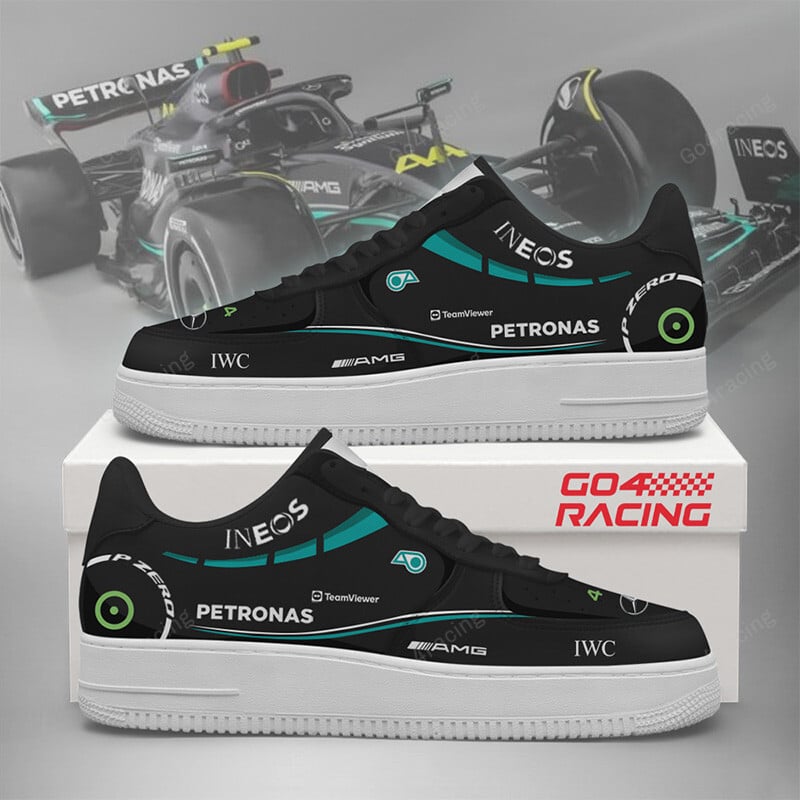 JWFancy Mecedes Petronas Formula Air Low-Top Sneakers Shoes For Men And Women
