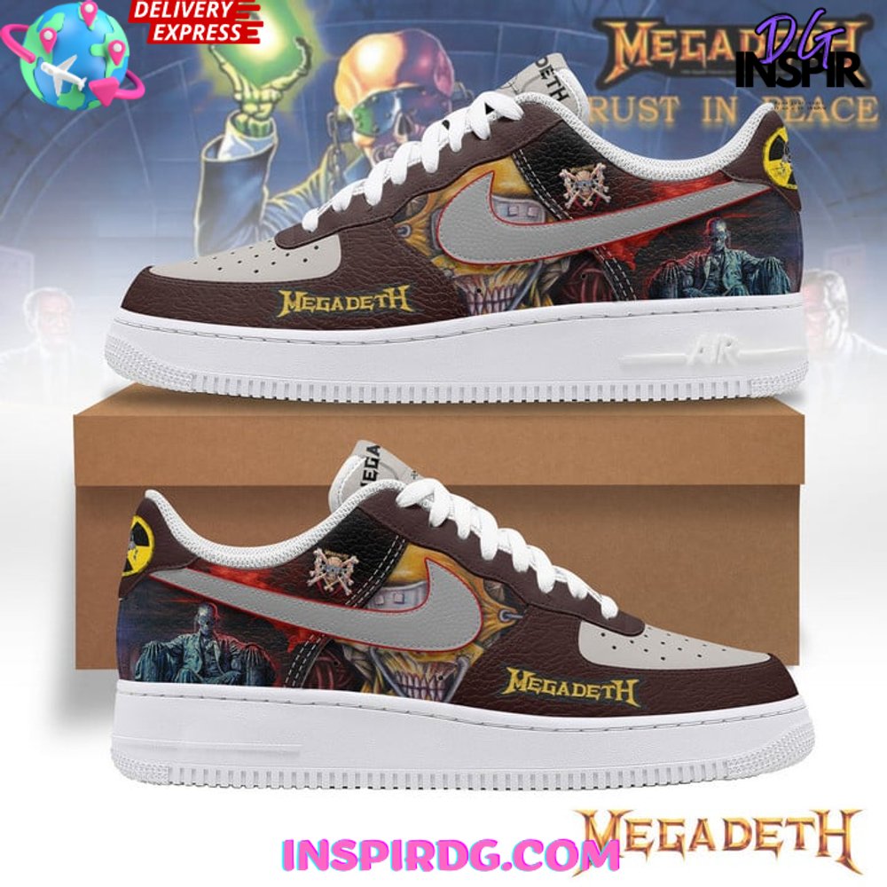 JWFancy Megadeth Air Low-Top Sneakers Shoes For Men And Women