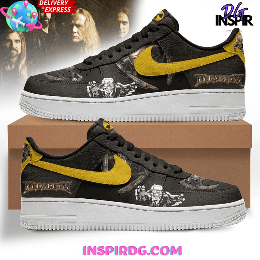 JWFancy Megadeth Air Low-Top Sneakers Shoes For Men And Women
