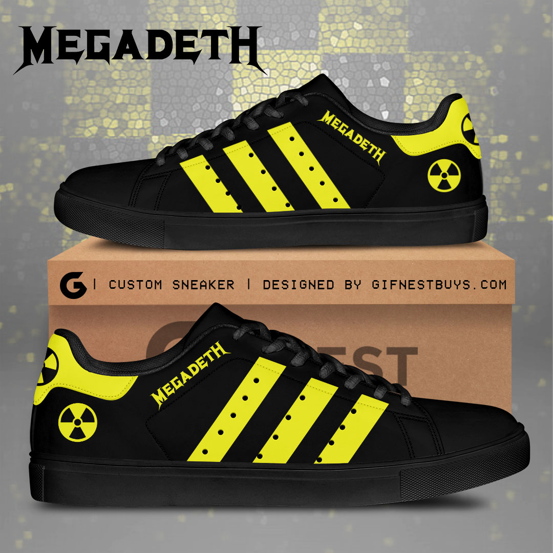 JWFancy Megadeth Band Skate Stan Shoes Sneakes For Men And Women