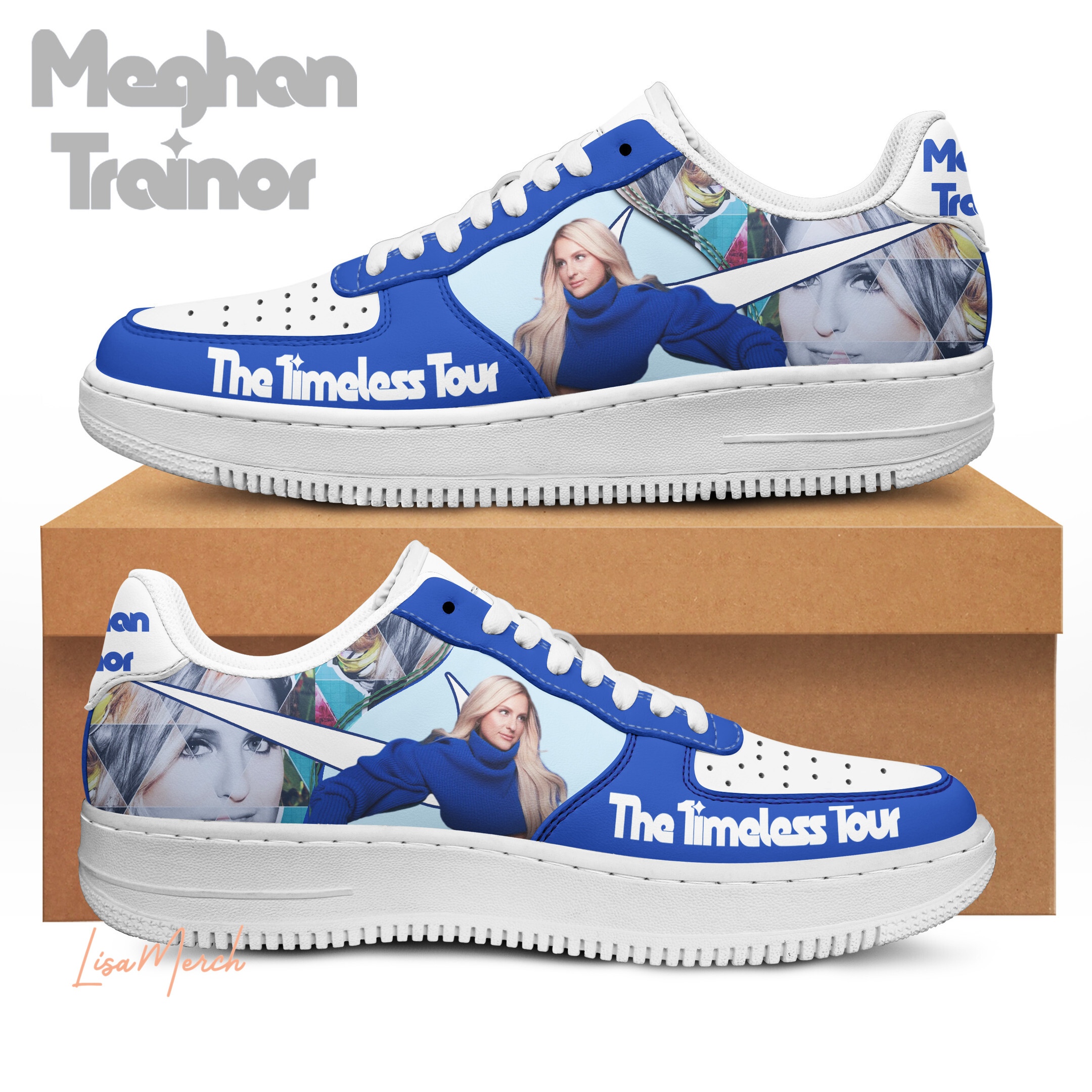 JWFancy Meghan Trainor Air Low-Top Sneakers Shoes For Men And Women