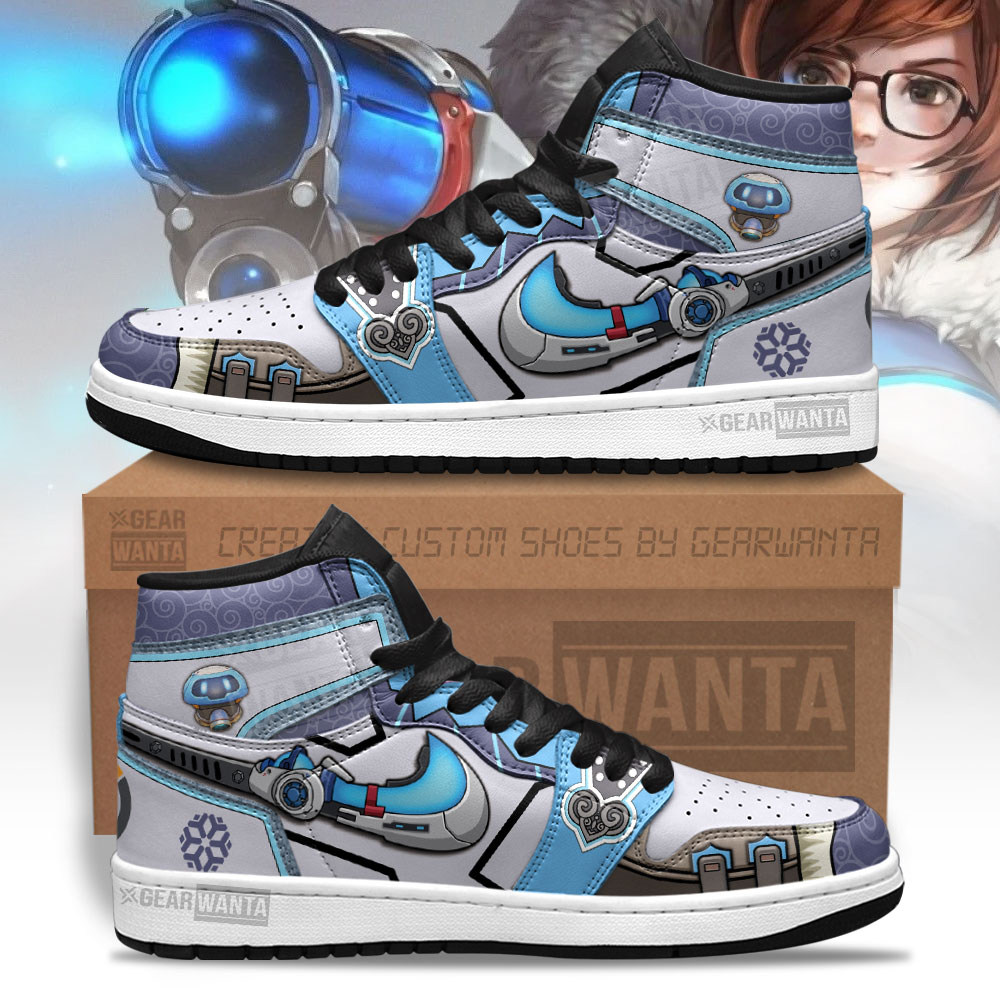JWFancy Mei Overwatch AJ1 High Sneakers Shoes For Men And Women