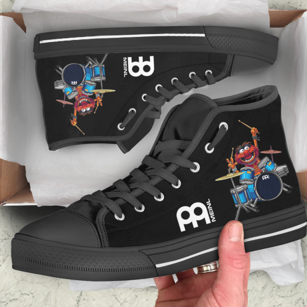 JWFancy Meinl Drums High Top Canvas Sneakers Shoes For Men And Women