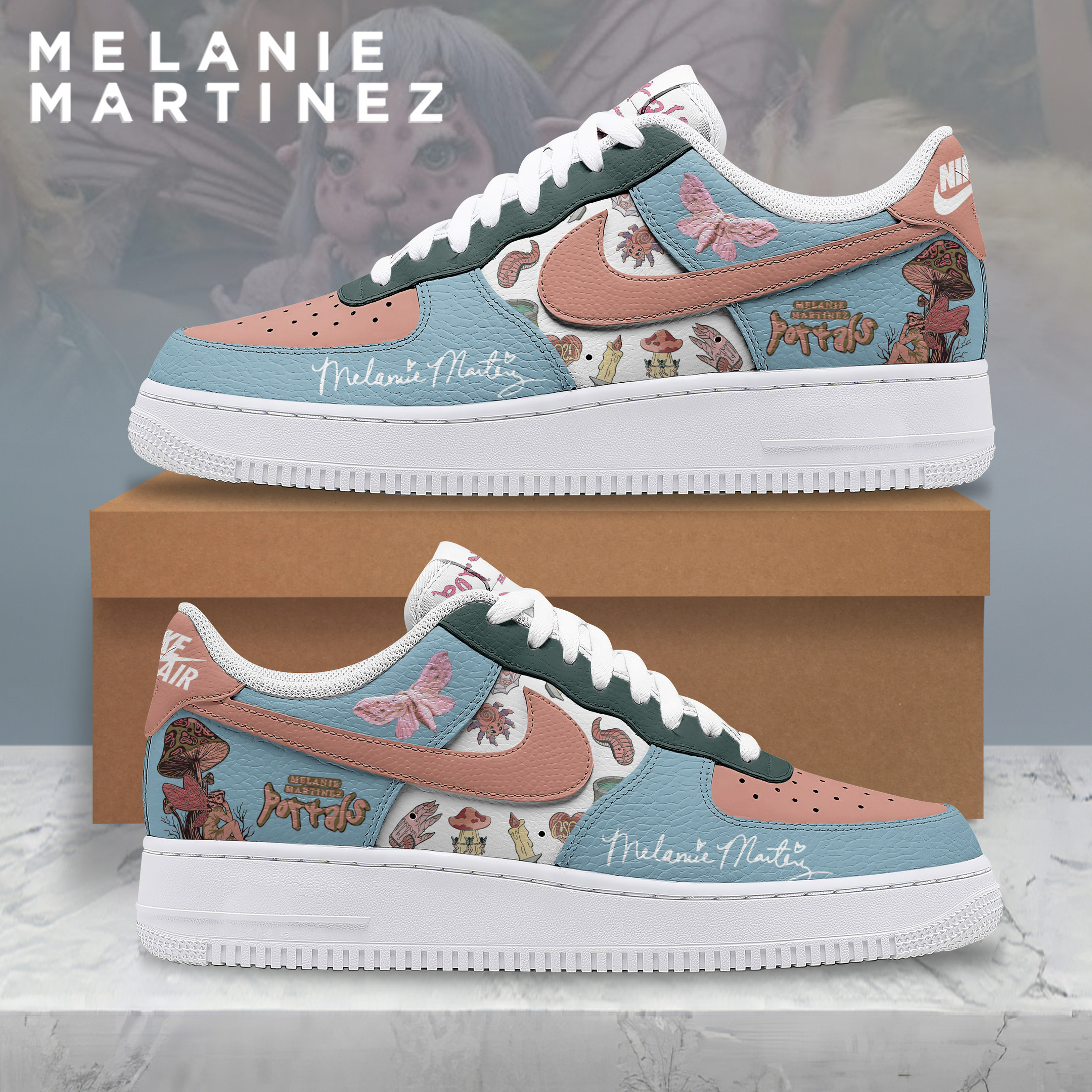 JWFancy Melanie Martinez Air Low-Top Sneakers Shoes For Men And Women