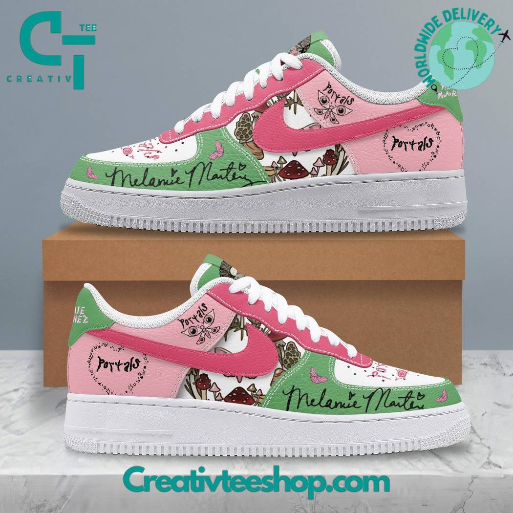 JWFancy Melanie Martinez Portals Green Pink Air Low-Top Sneakers Shoes For Men And Women