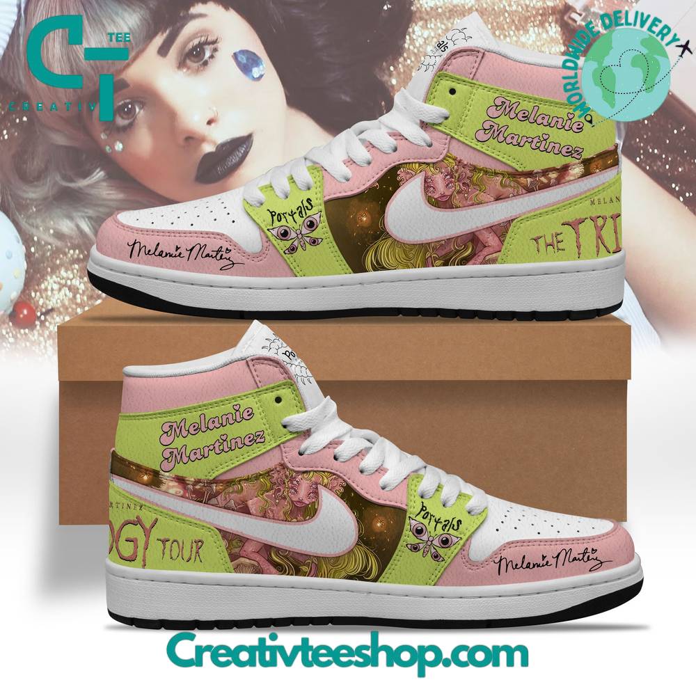 JWFancy Melanie Martinez The Trilogy Tour AJ1 High Sneakers Shoes For Men And Women