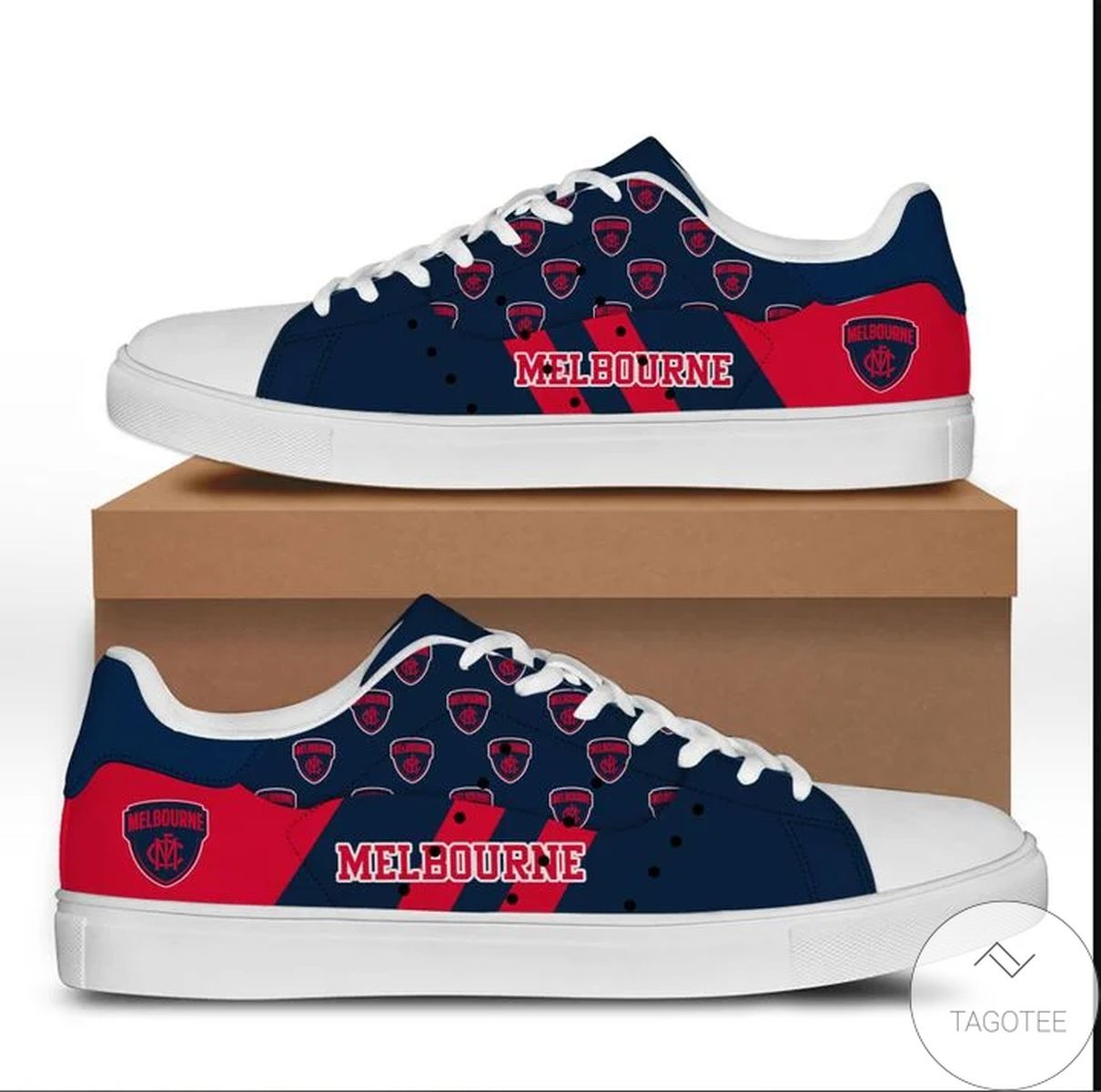 JWFancy Melbourne Demons Skate Stan Shoes Sneakes For Men And Women