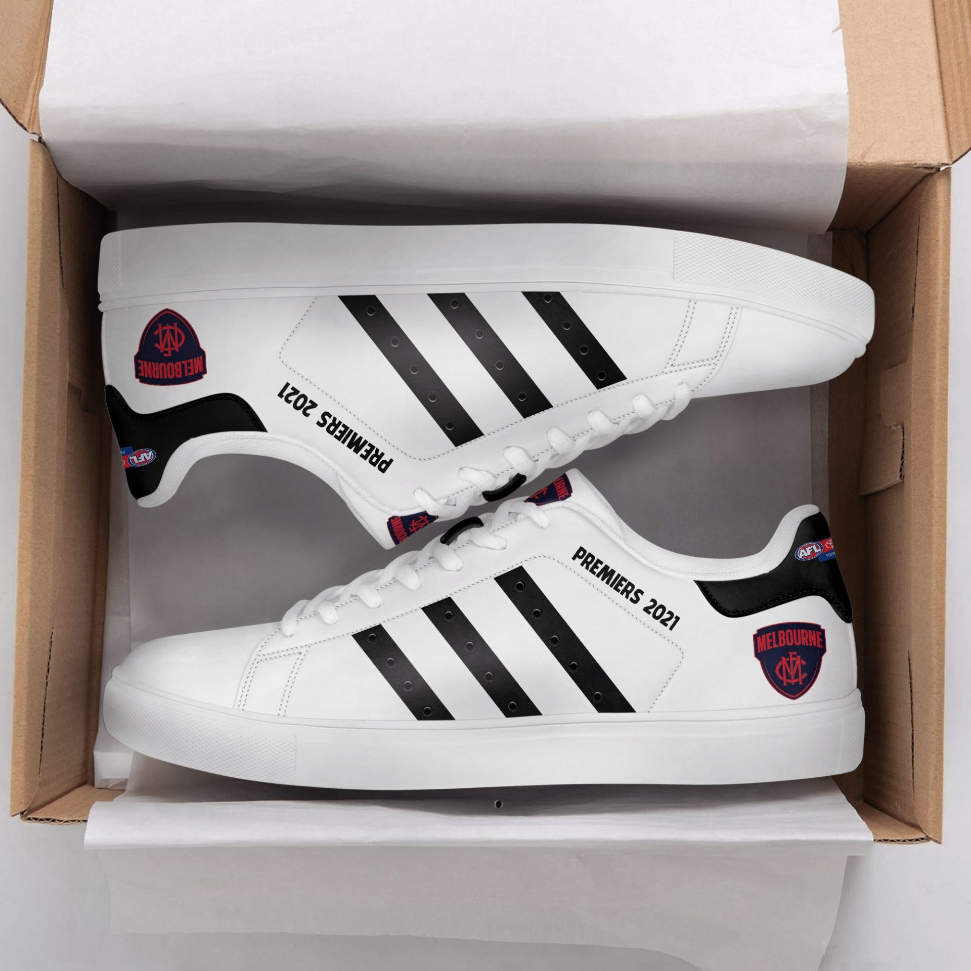 JWFancy Melbourne Demons Skate Stan Shoes Sneakes For Men And Women