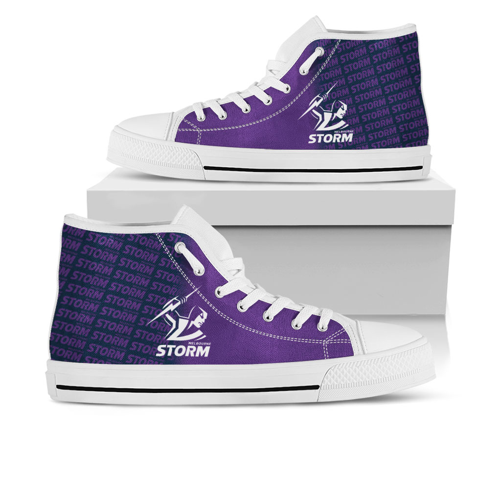 JWFancy Melbourne Storm High Top Canvas Sneakers Shoes For Men And Women