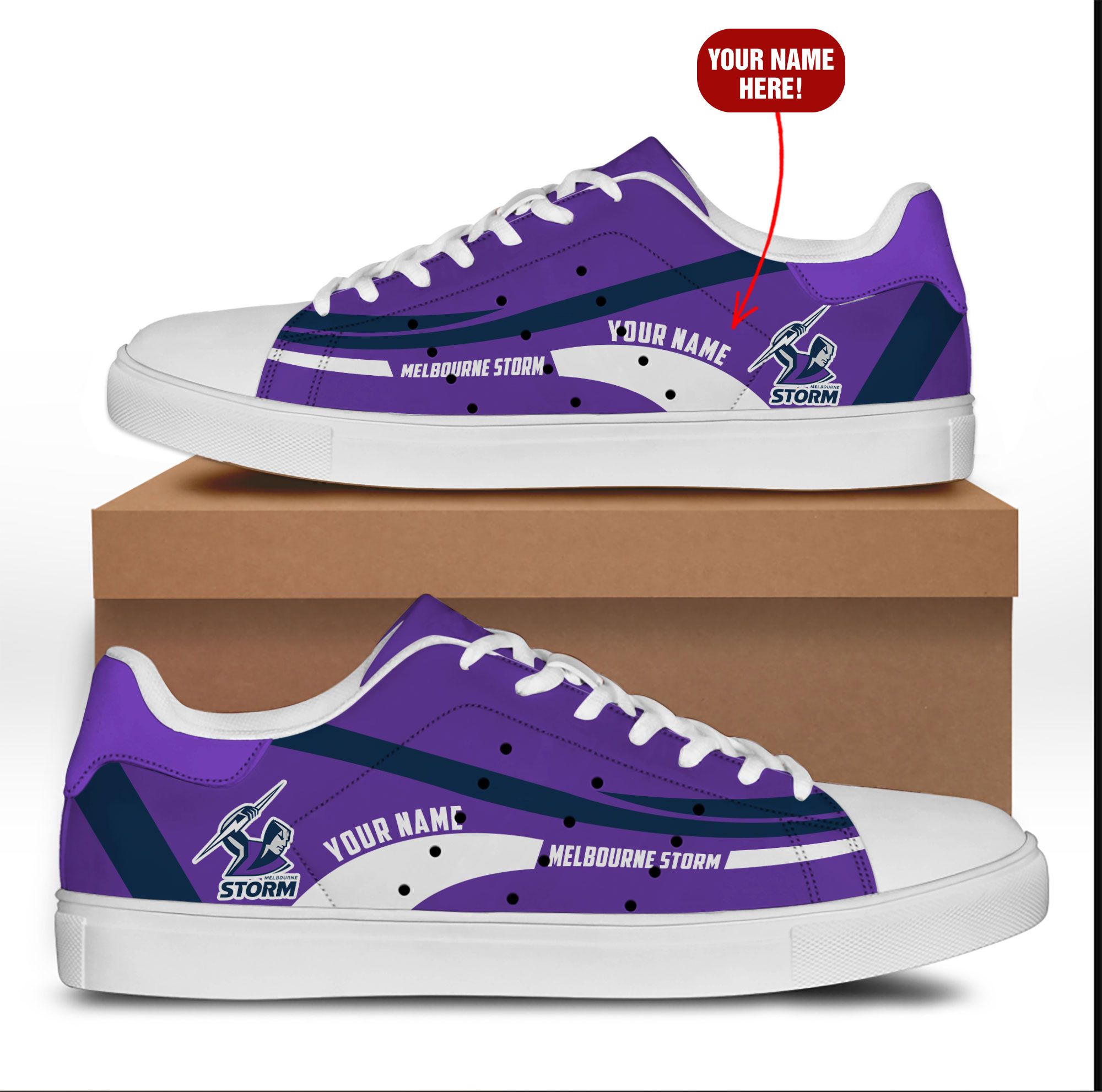 JWFancy Melbourne Storm Skate Stan Shoes Sneakes For Men And Women
