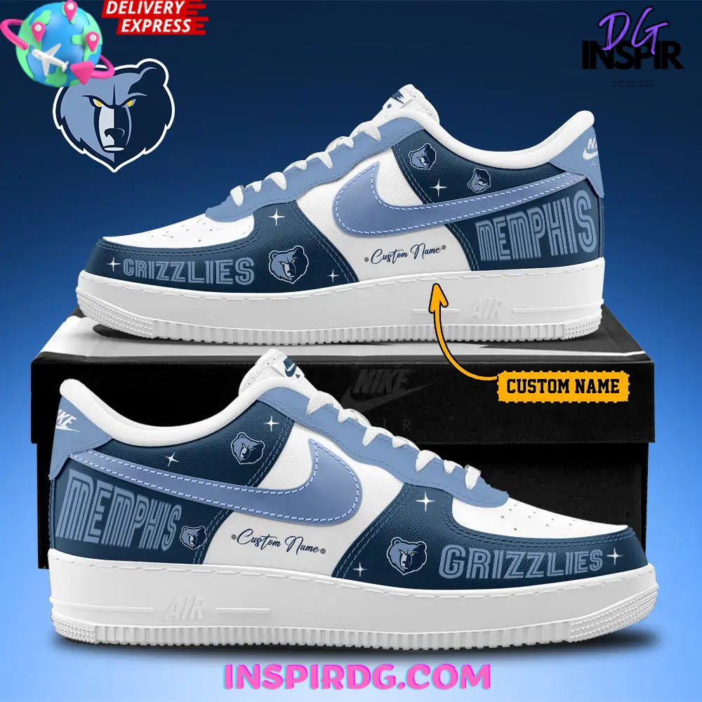JWFancy Memphis Grizzlies Air Low-Top Sneakers Shoes For Men And Women