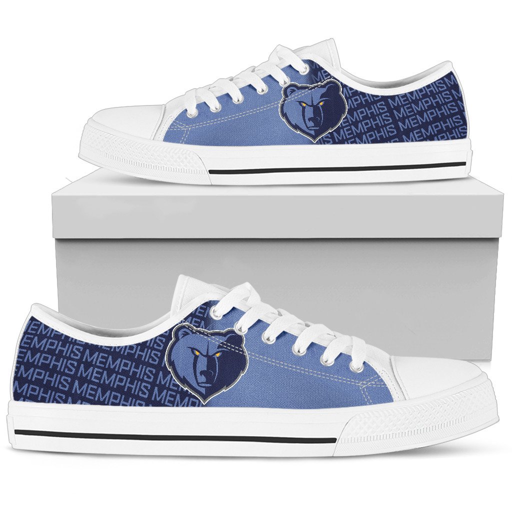 JWFancy Memphis Grizzlies Low Top Canvas Sneakers Shoes For Men And Women