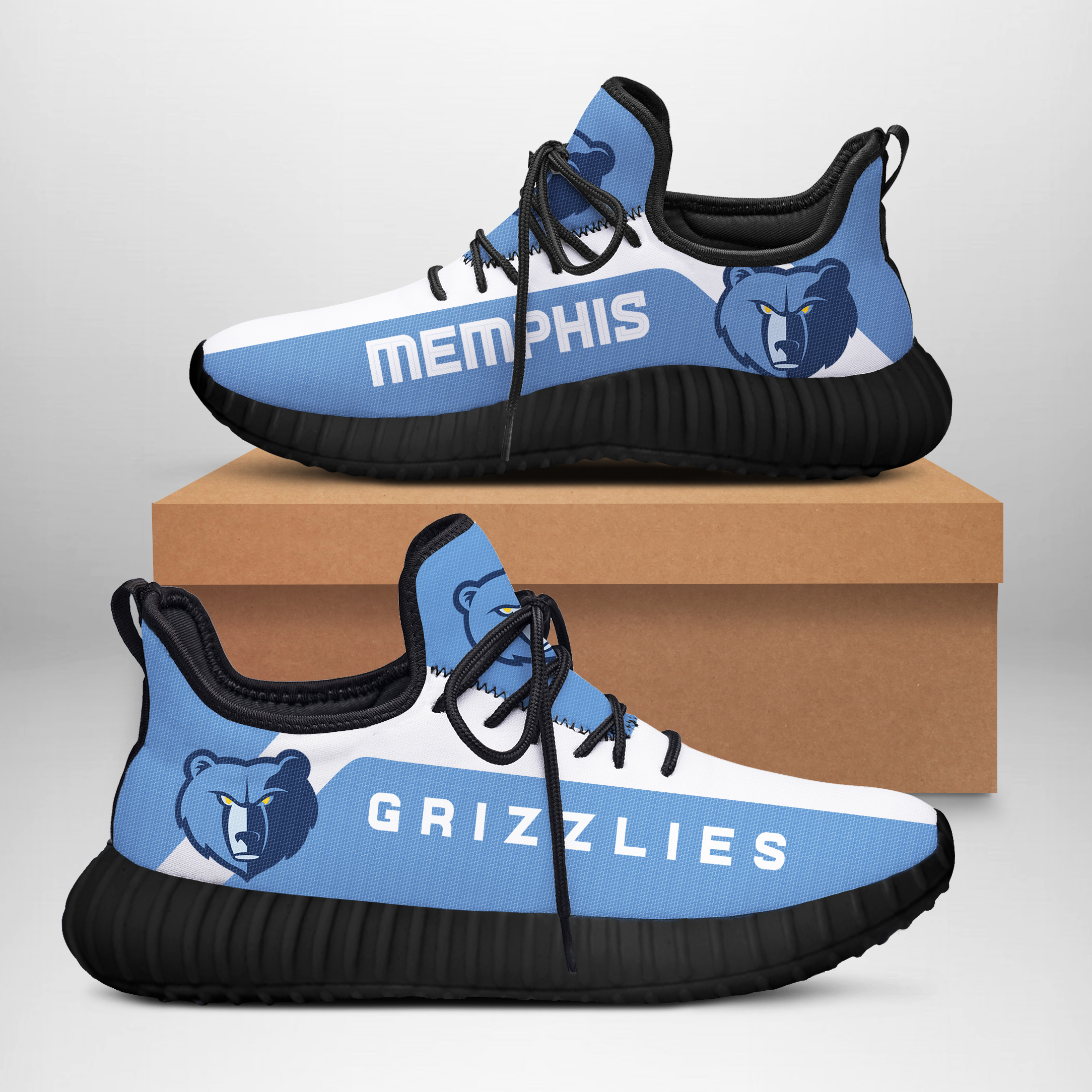 JWFancy Memphis Grizzlies Reze Sneakers Shoes For Men And Women