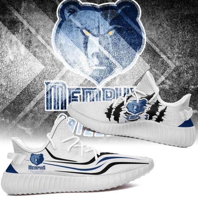 JWFancy Memphis Grizzlies Yeezy Boost Shoes For Men And Women