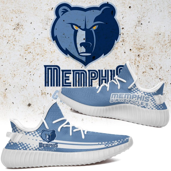 JWFancy Memphis Grizzlies Yeezy Boost Shoes For Men And Women