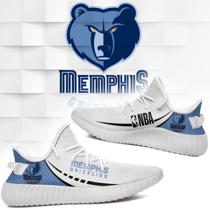 JWFancy Memphis Grizzlies Yeezy Boost Shoes For Men And Women
