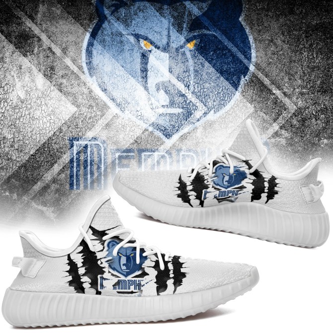 JWFancy Memphis Grizzlies Yeezy Boost Shoes For Men And Women