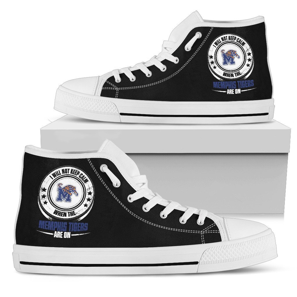 JWFancy Memphis Tigers High Top Canvas Sneakers Shoes For Men And Women