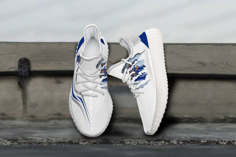 JWFancy Memphis Tigers Yeezy Boost Shoes For Men And Women
