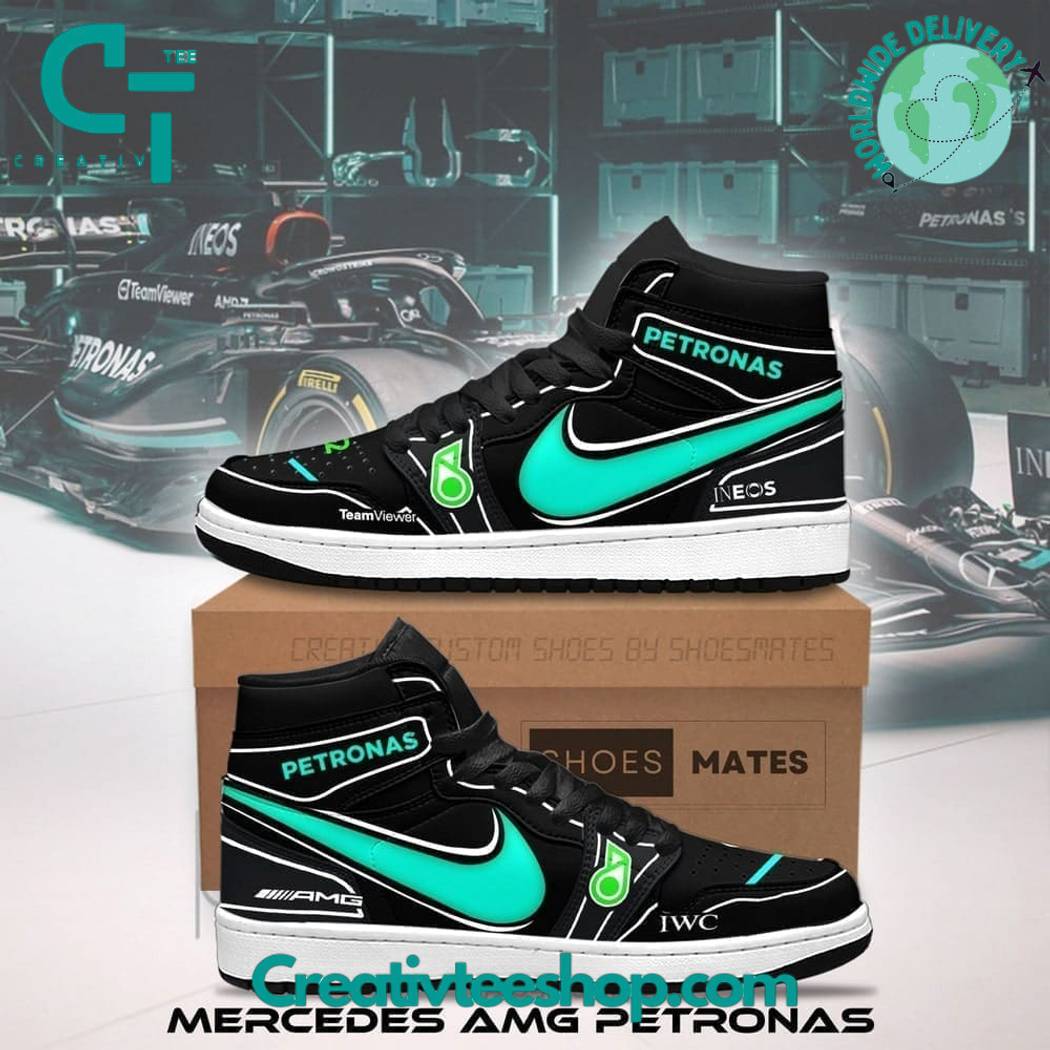JWFancy Mercedes AJ1 High Sneakers Shoes For Men And Women
